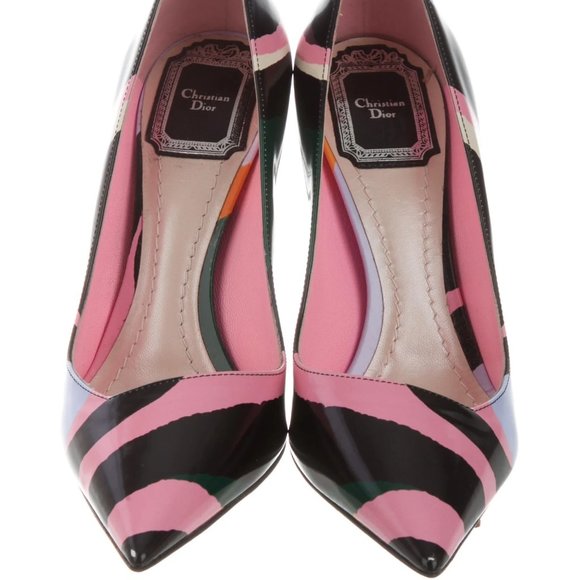 CHRISTIAN DIOR  Leather Pumps - Picture 2 of 3